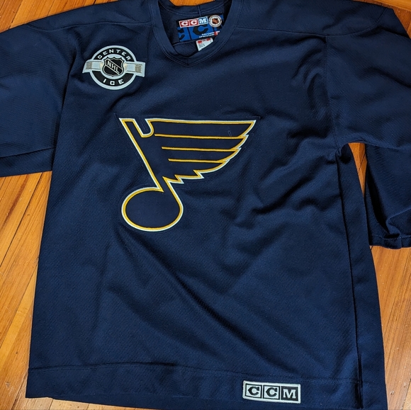 CCM St. Louis Blues Vintage Practice Jersey - Picture 1 of 4